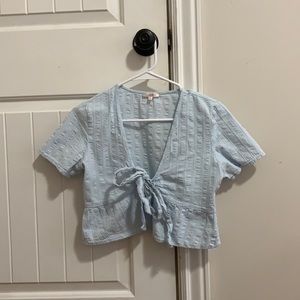 Light blue, Lottie Moss blouse from PacSun